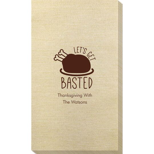 Let's Get Basted Bamboo Luxe Guest Towels